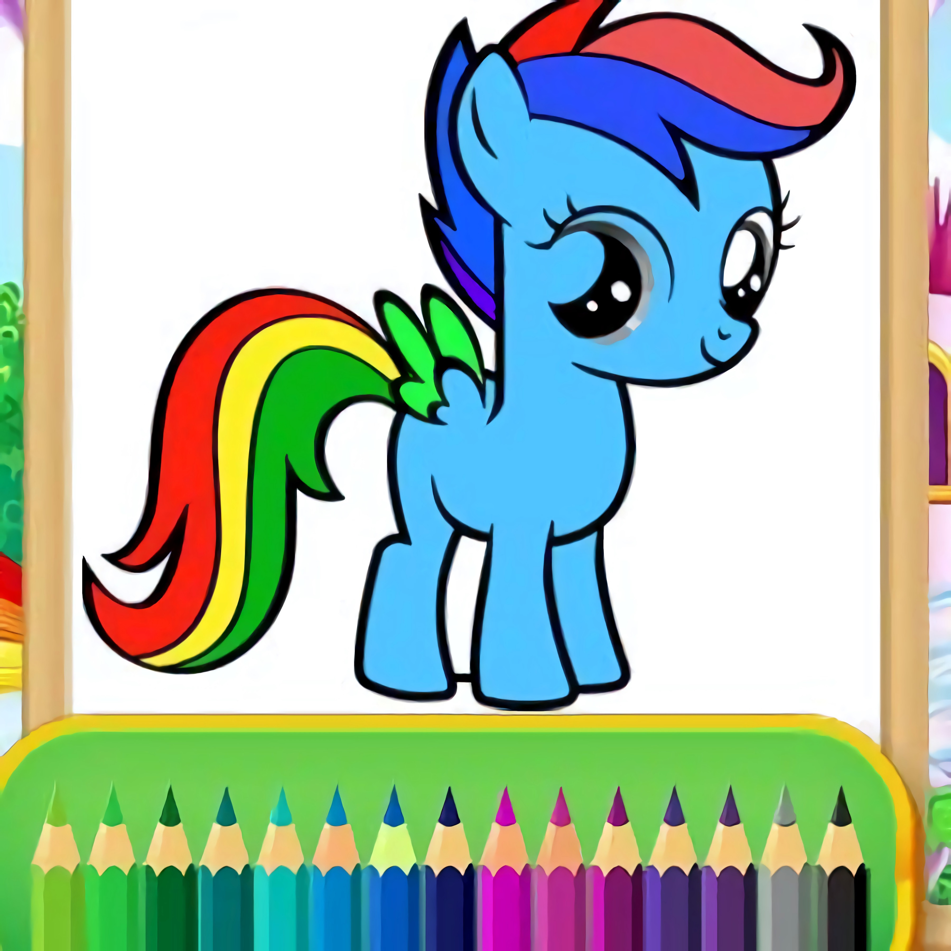Sách My Little Pony - Jumbo Tô Màu Và Các Trò Chơi 3 - FAHASA.COM